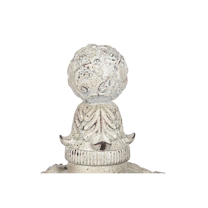 Figura Decorativa Home ESPRIT Marrón Gris Crema 28 x 28 x 46,4 cm 2