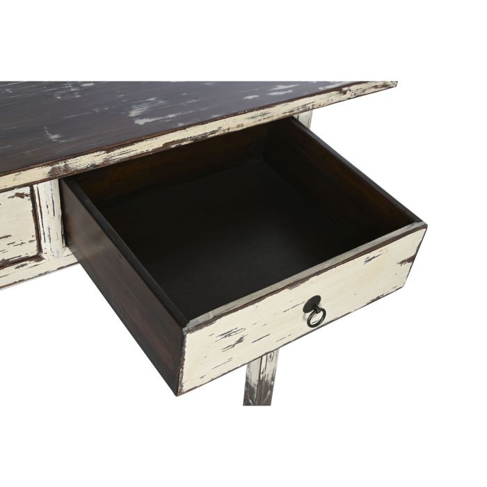 Consola Home ESPRIT Blanco Marrón Madera de olmo 172 x 40 x 85 cm 5