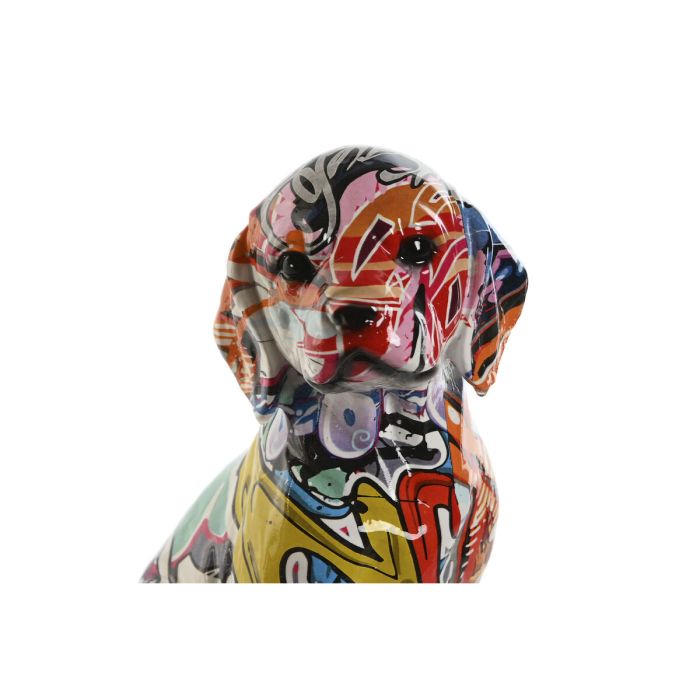 Figura Decorativa Home ESPRIT Multicolor Perro 13,5 x 9,5 x 19,5 cm 2