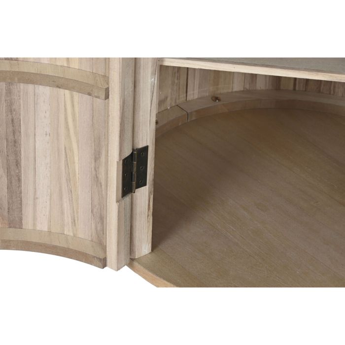 Mesa de Comedor Home ESPRIT Natural Madera MDF 120 x 120 x 77 cm 2