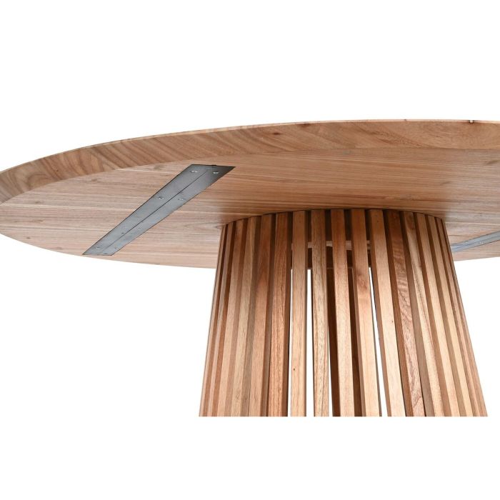 Mesa de Comedor Home ESPRIT Natural madera de mindi 120 x 120 x 75 cm 2
