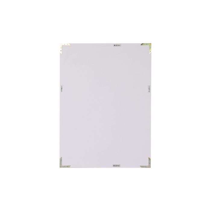 Espejo de pared Home ESPRIT Blanco Marrón Beige Gris Crema Cristal Poliestireno 66 x 2 x 92 cm (4 Unidades) 2