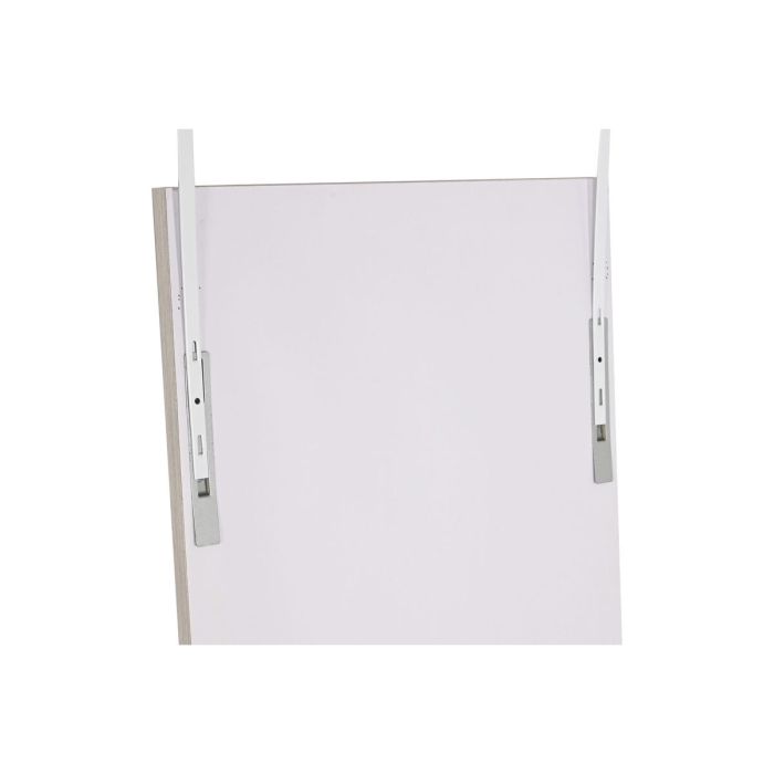 Espejo de pared Home ESPRIT Blanco Marrón Beige Gris Cristal Poliestireno 36 x 2 x 125 cm (4 Unidades) 1