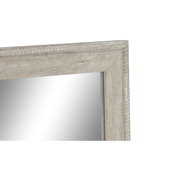 Espejo de pared Home ESPRIT Blanco Marrón Beige Gris Cristal Poliestireno 36 x 2 x 95,5 cm (4 Unidades) 3