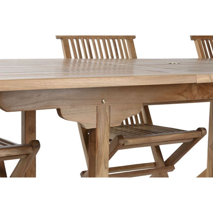 Conjunto de Mesa con Sillas Home ESPRIT 180 x 100 x 75 cm 4