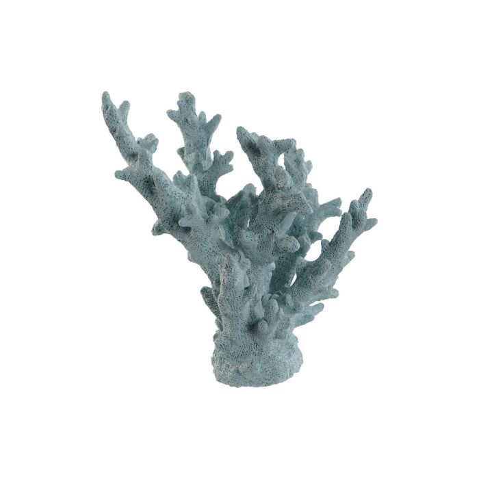 Figura Decorativa Home ESPRIT Azul Blanco Coral Mediterráneo 21,5 x 18 x 21,5 cm 3