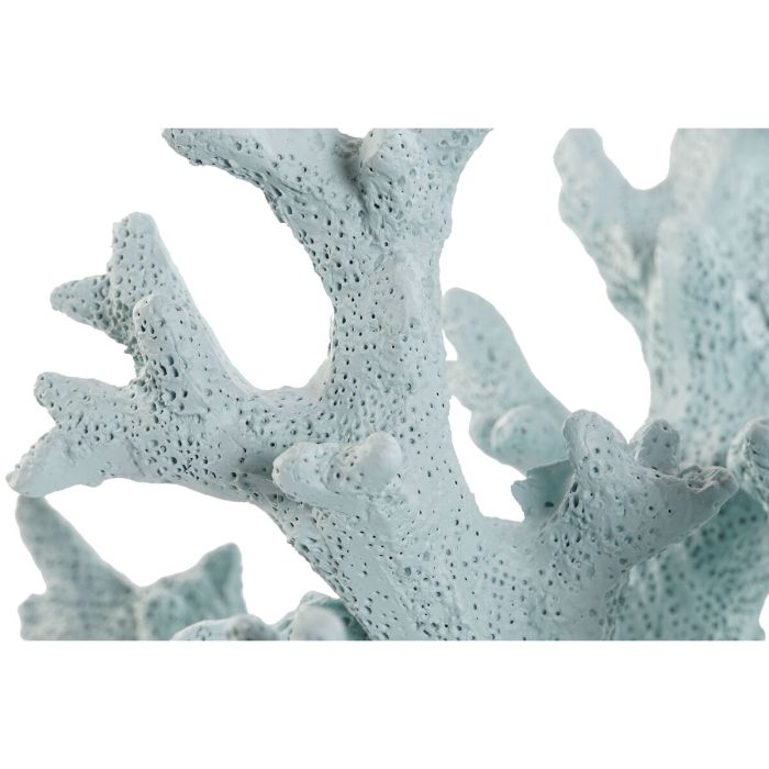 Figura Decorativa Home ESPRIT Azul Blanco Coral Mediterráneo 21,5 x 18 x 21,5 cm 1