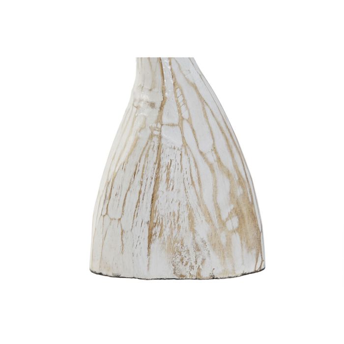 Figura Decorativa Home ESPRIT Blanco Natural Mediterráneo Decapé 25 x 6 x 33 cm (2 Unidades) 3