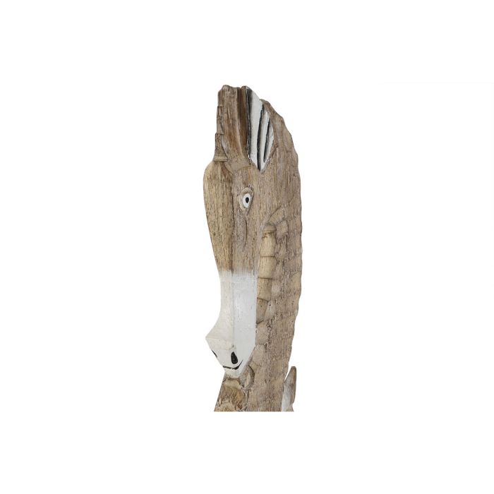 Figura Decorativa Home ESPRIT Blanco Natural Decapé 21 x 13 x 80 cm 4