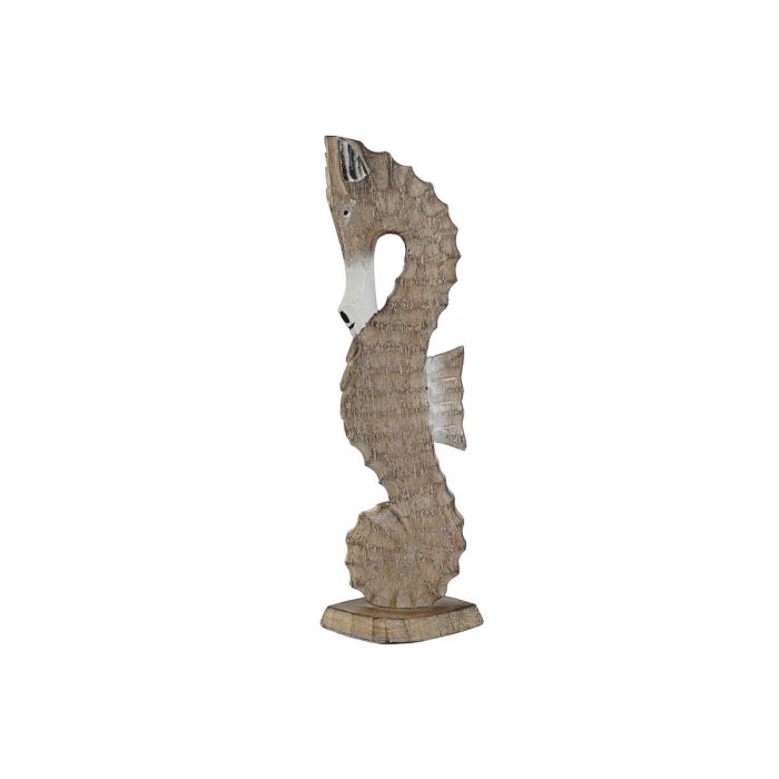 Figura Decorativa Home ESPRIT Blanco Natural Decapé 21 x 13 x 80 cm 1