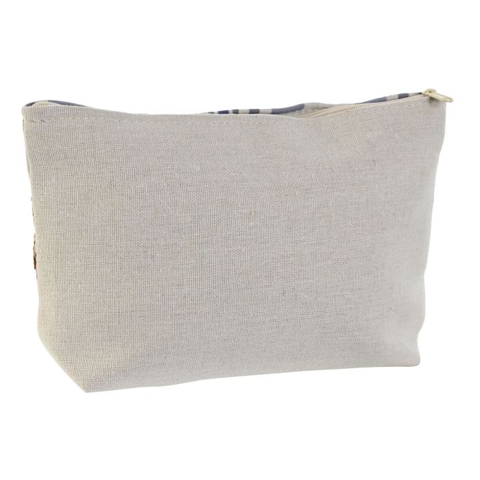 Neceser de Viaje Home ESPRIT Beige Lila 25 x 7 x 15 cm (2 Unidades) 1