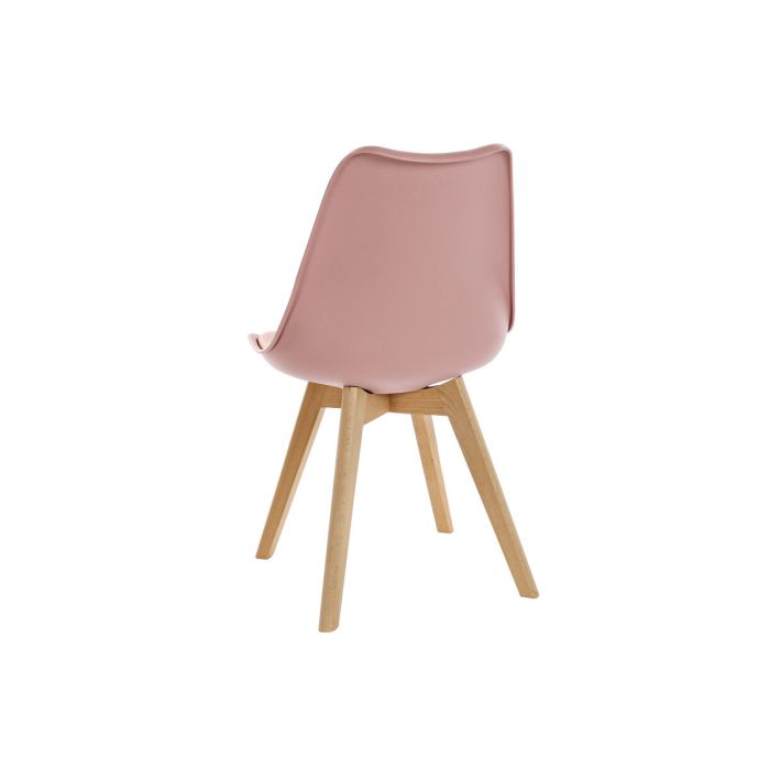 Silla Home ESPRIT Rosa Natural 48 x 55 x 82 cm 1 Silla Home ESPRIT Rosa Natural 48 x 55 x 82 cm 1