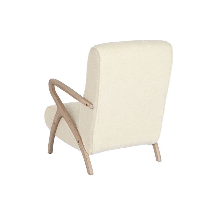 Butaca Home ESPRIT Blanco Natural 57 x 55 x 85 cm 1