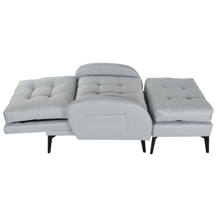 Sofá Cama Home ESPRIT Metal Scandi 74 x 85 x 90 cm 2