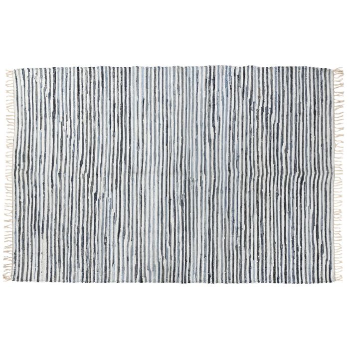 Alfombra Home ESPRIT Azul Blanco 160 x 230 x 0,5 cm