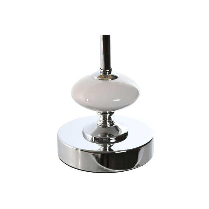Lámpara de mesa Home ESPRIT Blanco Beige Metal Porcelana 25 W 220 V 20 x 20 x 44 cm (2 Unidades) 3