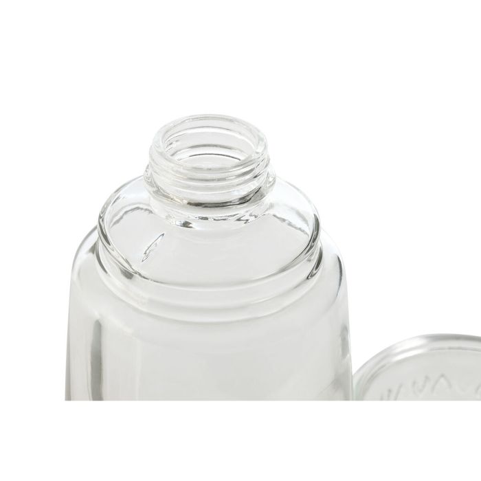 Botella de Agua Home ESPRIT Transparente Cristal 240 ml 1 L 2