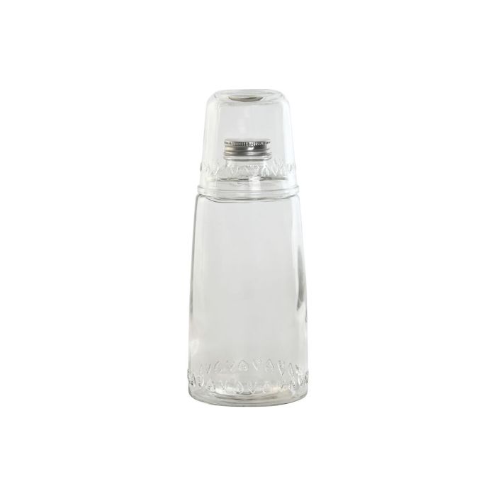 Botella Basicos DKD Home Decor Transparente 10.3 x 26 x 10.3 cm Set de 2 (4 Unidades)