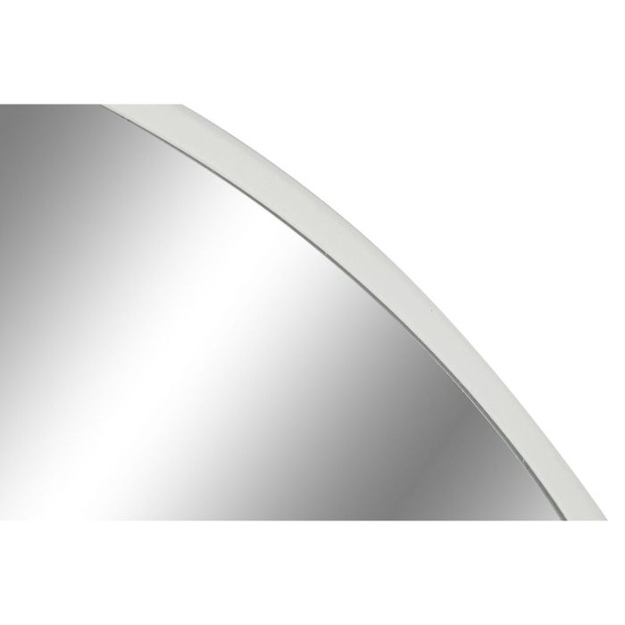 Espejo de pared Home ESPRIT Blanco Metal Espejo Moderno 100 x 2 x 100 cm 2