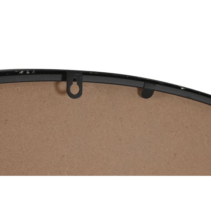 Espejo de pared Home ESPRIT Negro Metal Espejo Moderno 120 x 2 x 120 cm 1 Espejo de pared Home ESPRIT Negro Metal Espejo Moderno 120 x 2 x 120 cm 1