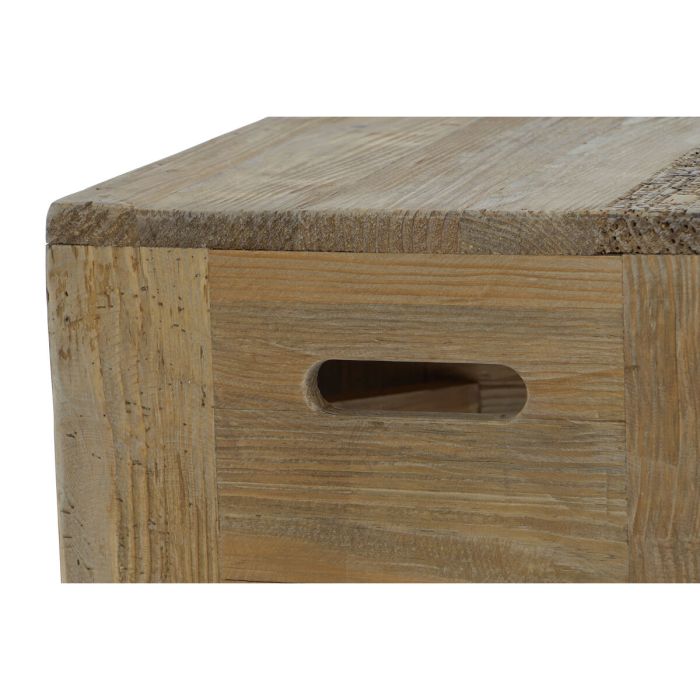 Mesa auxiliar Home ESPRIT Madera de pino 35 x 35 x 40 cm 2