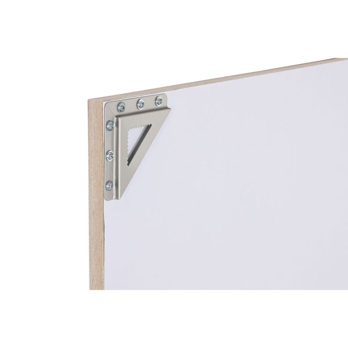 Espejo de pared Home ESPRIT Blanco Marrón Beige Gris Cristal Poliestireno 67 x 2 x 156 cm (4 Unidades) 1
