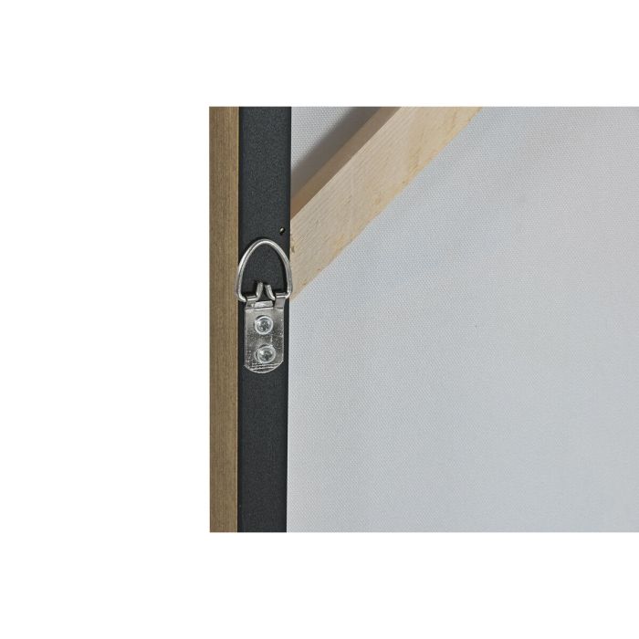 Cuadro Home ESPRIT Abstracto Moderno 80 x 3,5 x 80 cm (2 Unidades) 1