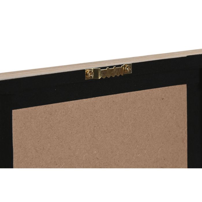 Juego de 4 cuadros Home ESPRIT Mediterráneo Marino 22 x 2 x 22 cm (4 Piezas) 1