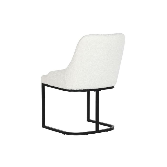 Silla de Comedor Home ESPRIT Blanco Negro 54 x 61 x 82,5 cm 4