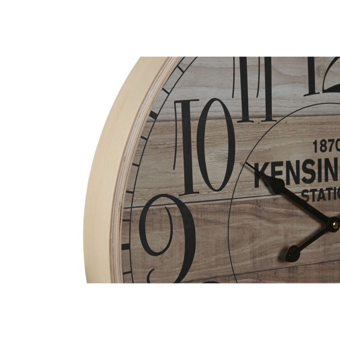 Reloj de Pared Home ESPRIT Kensington Blanco Cristal Madera MDF 53 x 6 x 53 cm (2 Unidades) 3