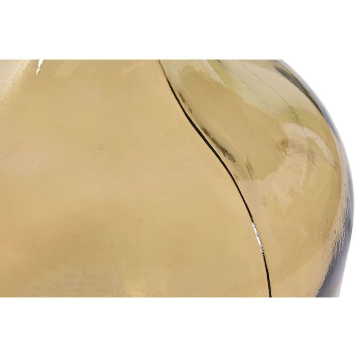 Jarrón Home ESPRIT Amarillo Cristal reciclado 36 x 36 x 56 cm 2