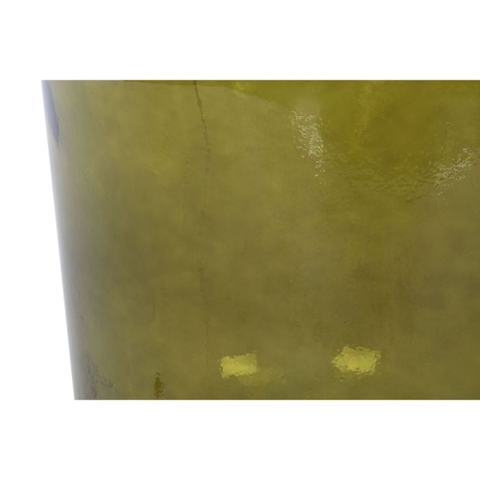 Jarrón Home ESPRIT Verde Cristal Templado 36 x 36 x 56 cm 1