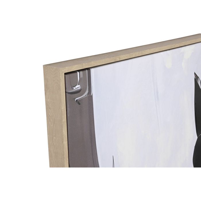 Cuadro Home ESPRIT Abstracto Moderno 103 x 4,5 x 143 cm (2 Unidades) 3