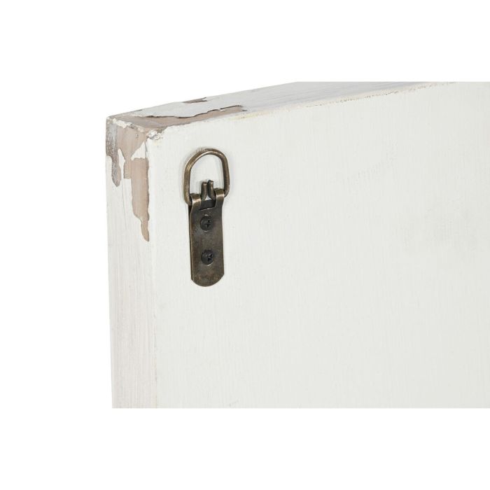 Decoración de Pared Home ESPRIT Blanco Neoclásico Decapé 58 x 4,5 x 78 cm (2 Unidades) 1