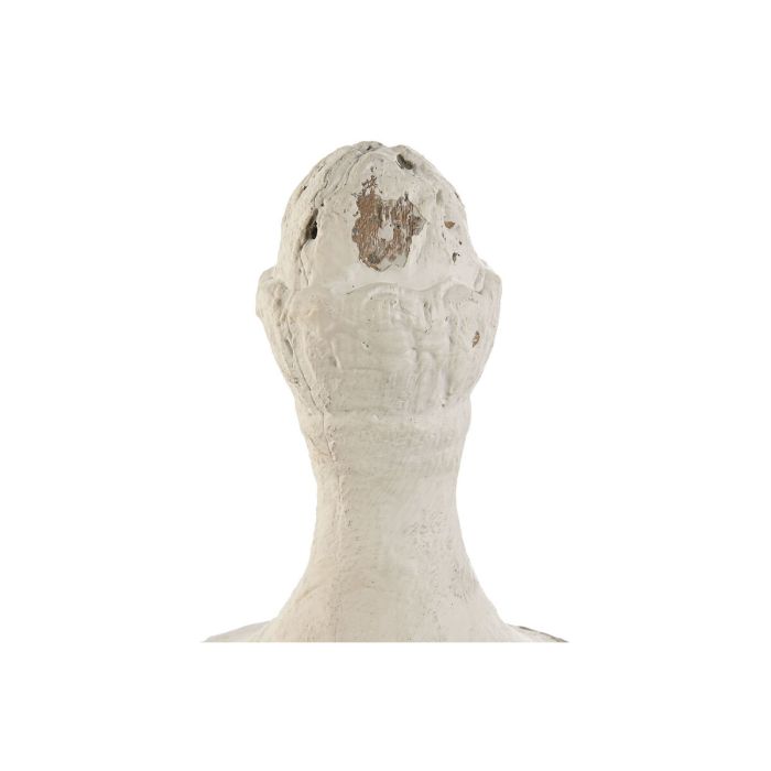 Figura Decorativa Home ESPRIT Blanco Decapé 23 x 23 x 51 cm 1