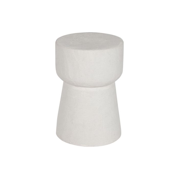 Mesita Auxiliar Moderno DKD Home Decor Blanco 31 x 45.5 x 31 cm