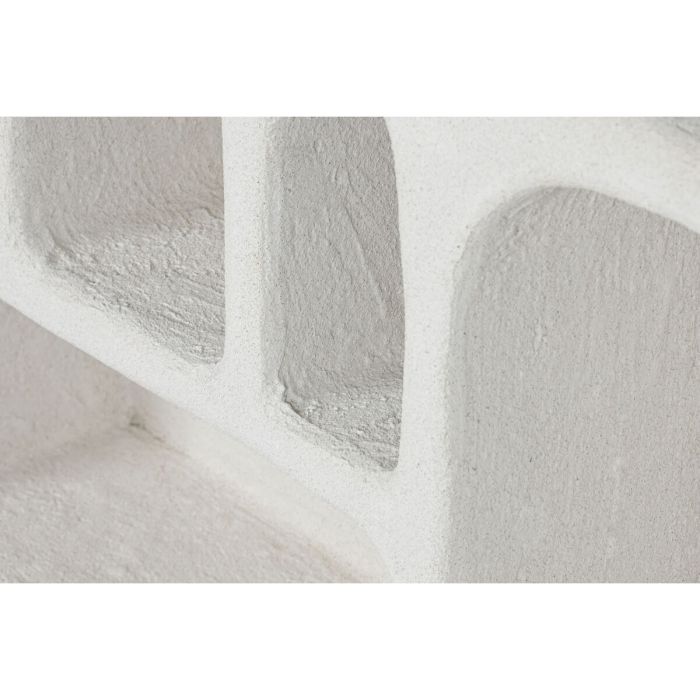Estantería Home ESPRIT Blanco Abeto Madera MDF 80 x 18 x 48 cm De pared 3