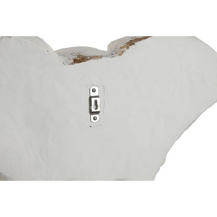 Decoración de Pared Home ESPRIT Blanco Elefante Decapé 60 x 16 x 60 cm 3