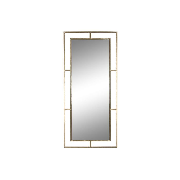 Espejo Moderno DKD Home Decor Dorado 5 x 208 x 96 cm