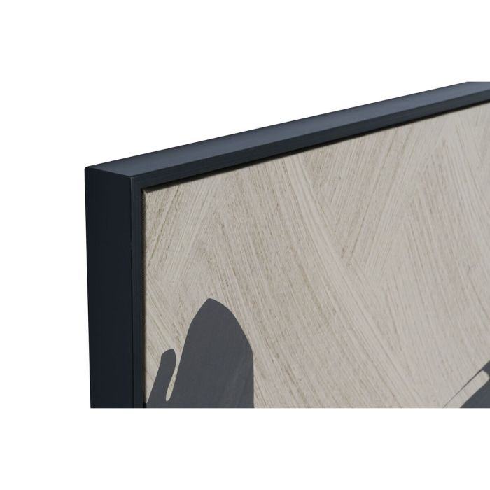 Cuadro Home ESPRIT Marrón Negro Beige Abstracto Moderno 83 x 4,5 x 123 cm (2 Unidades) 3