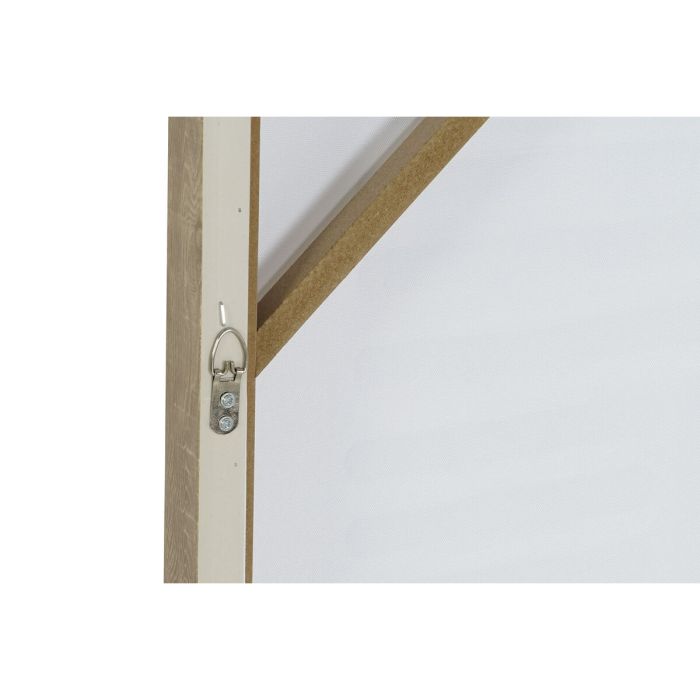 Cuadro Home ESPRIT Blanco Beige Escandinavo 83 x 4,5 x 83 cm (2 Unidades) 1