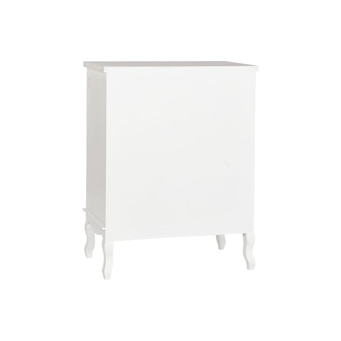 Cómoda Home ESPRIT Blanco Beige Madera Madera MDF Romántico 80 x 42 x 105 cm 5