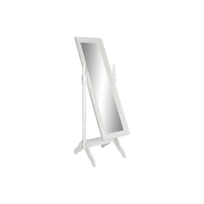 Espejo Vestidor Home ESPRIT Blanco 50 x 50 x 157 cm 3