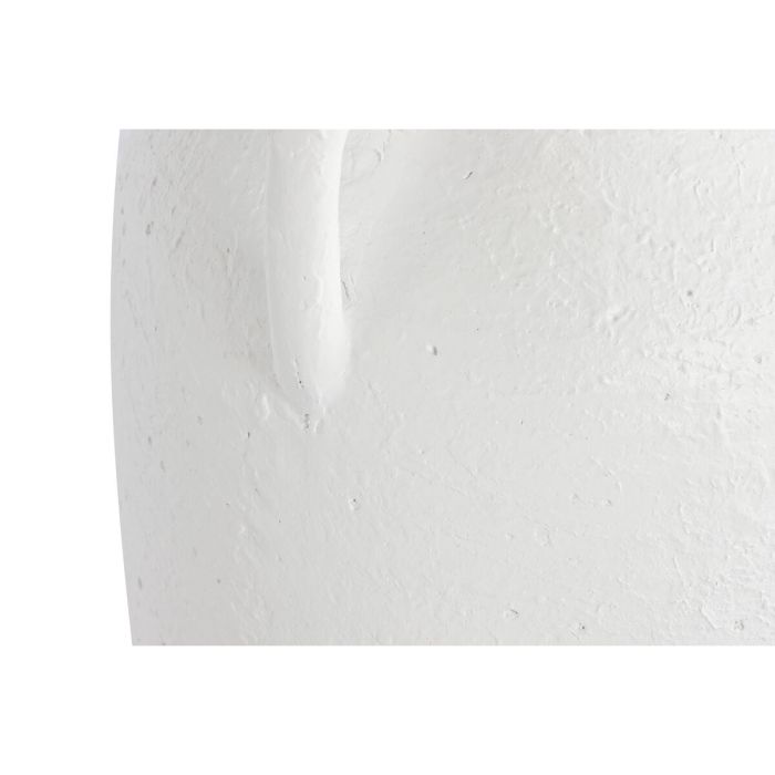 Jarrón Home ESPRIT Blanco Fibra de Vidrio 30 x 30 x 46 cm 1
