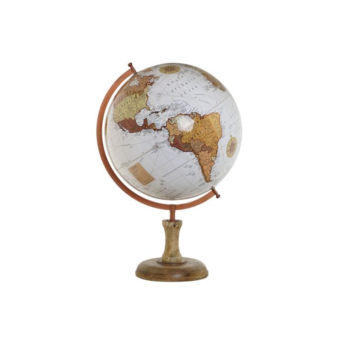 Globo Terraqueo Vintage DKD Home Decor Marron 45 x 68 x 45 cm