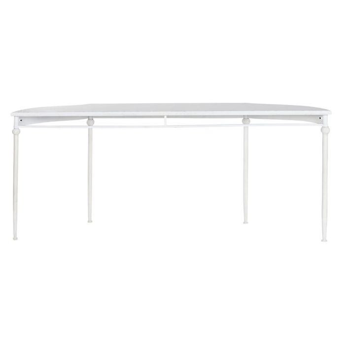 Consola Home ESPRIT Amarillo Blanco Metal 196 x 44 x 81 cm 4