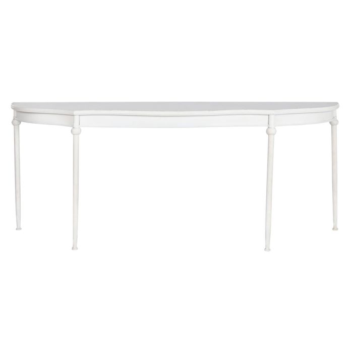 Consola Home ESPRIT Amarillo Blanco Metal 196 x 44 x 81 cm 1