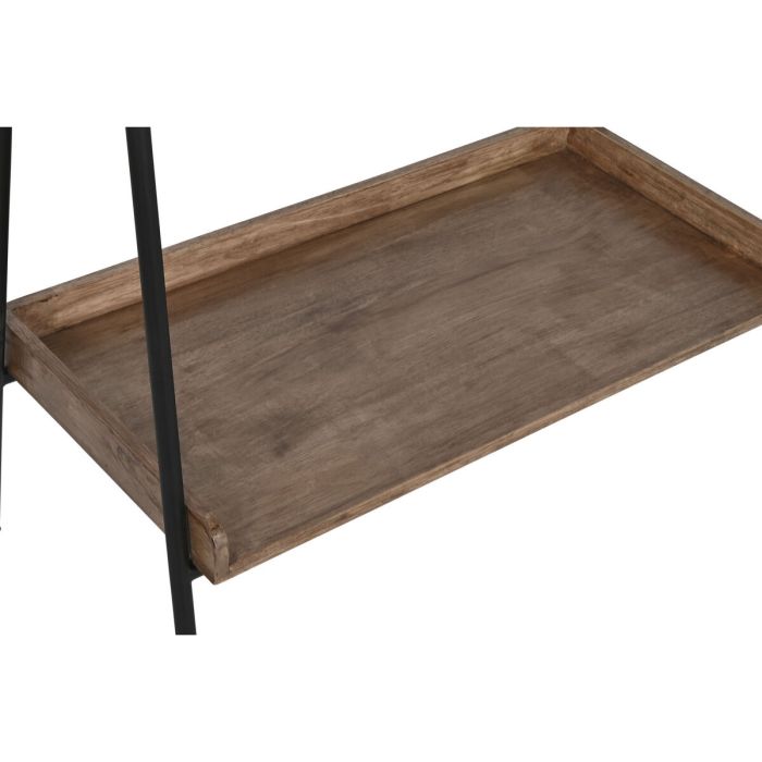 Recibidor Home ESPRIT Negro Natural Metal Abeto 80 x 41 x 183 cm 6