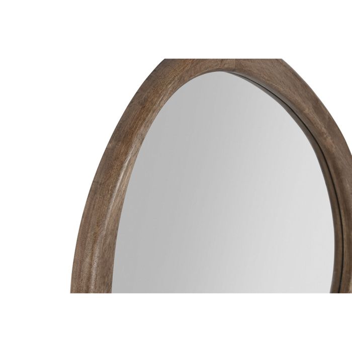 Espejo de pared Home ESPRIT Marrón Abeto 78,5 x 3,5 x 80 cm 3