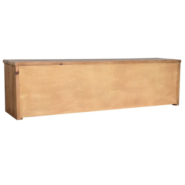 Mueble de TV Home ESPRIT Marrón Pino Madera Reciclada 200 x 45 x 55 cm 6